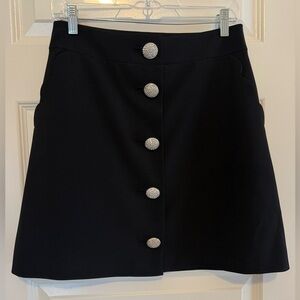 Kate spade a-line black skirt